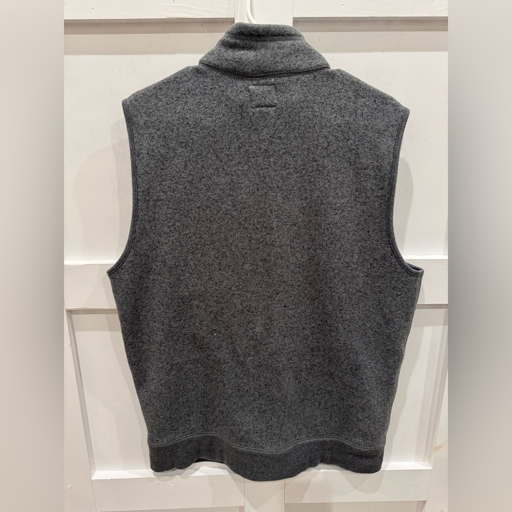 J. Crew Charcoal Gray Men's Vest - Picture 2 of 3